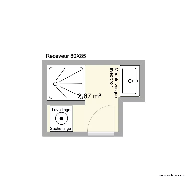 Les Marches 3 Option 2. Plan de 
