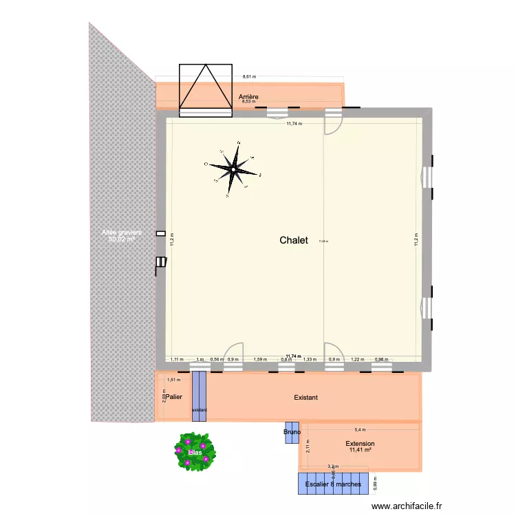 Galerie Montisbrand extension 2025 v3. Plan de 