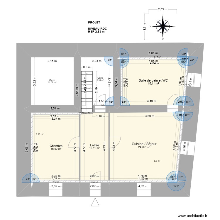 couturier. Plan de 0 pièce et 0 m2