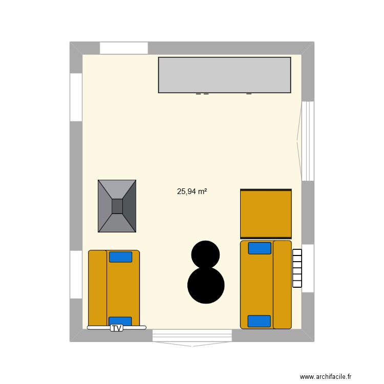 salon tv boulanger. Plan de 0 pièce et 0 m2