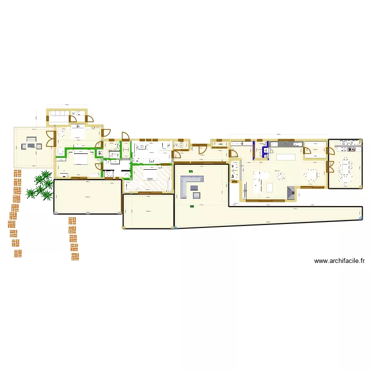 italie essai MC sesto con agetto. Plan de 27  et 625 m²