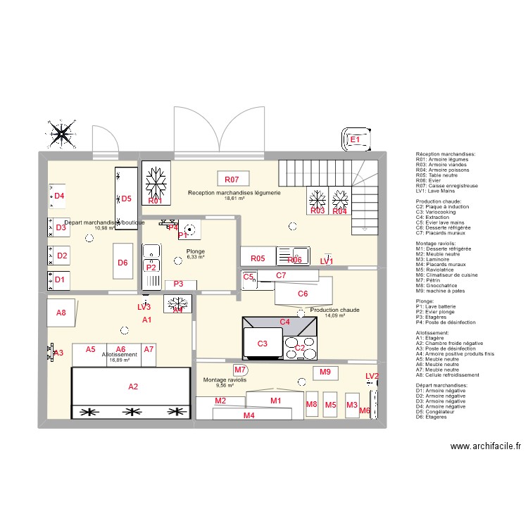 PLAN RDC . Plan de 0 pièce et 0 m2
