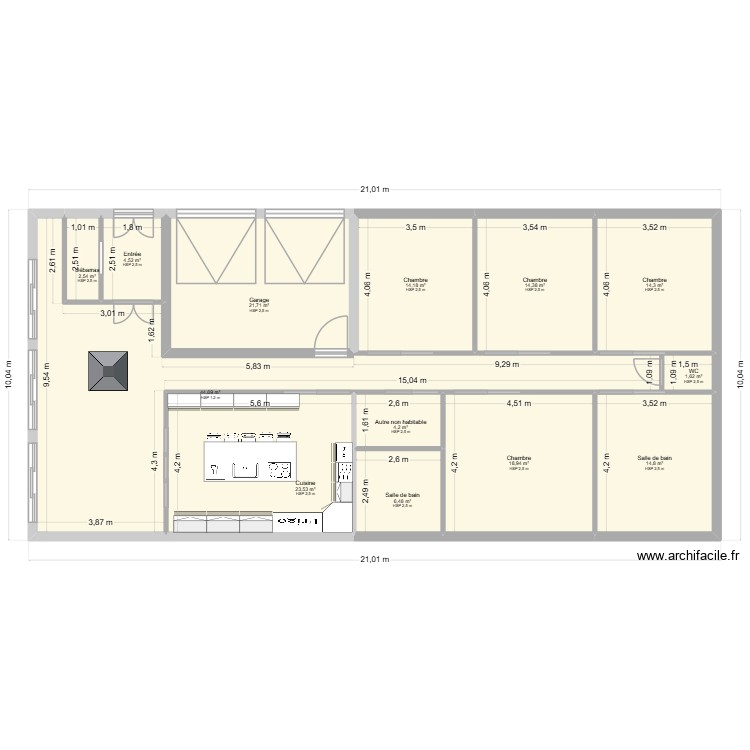 projet final maison. Plan de 0 pièce et 0 m2