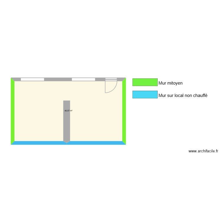 Habechian 36. Plan de 4 pièces et 86 m2