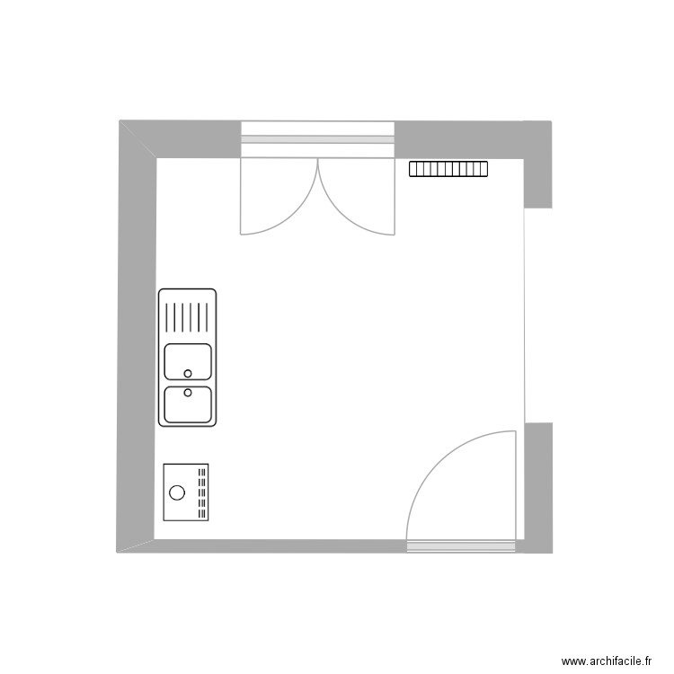 cuisine. Plan de 0 pièce et 0 m2