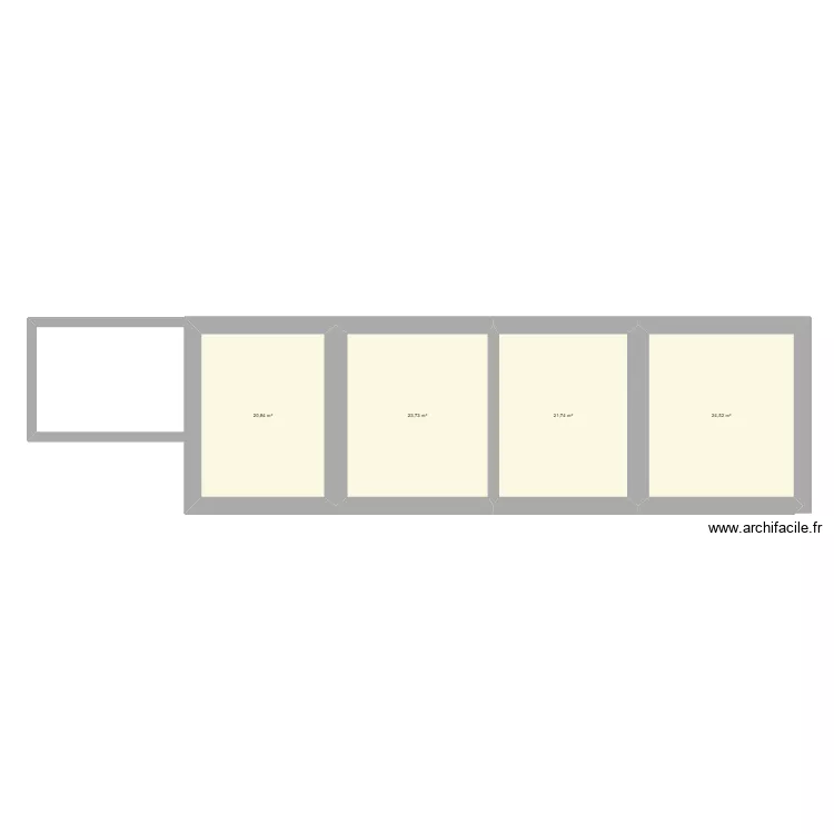 MAISON LACHAISE. Plan de 4 Pièces et 91 m² MAISON LACHAISE. Plan de 4 Pièces et 91 m²
