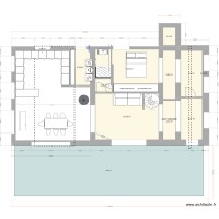 Plan maison avec agrandissement definitif avec modification 02/2026