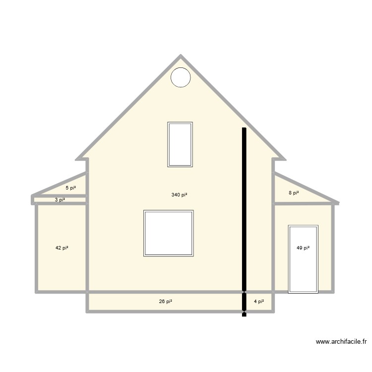Genevi&egrave;ve. Plan de 0 pièce et 0 m2
