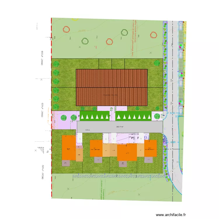 Les Sables d'Olonne - Les Tournepierres. Plan de Les Sables d'Olonne - Les Tournepierres. Plan de