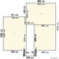 plan INSS superficie par appartement