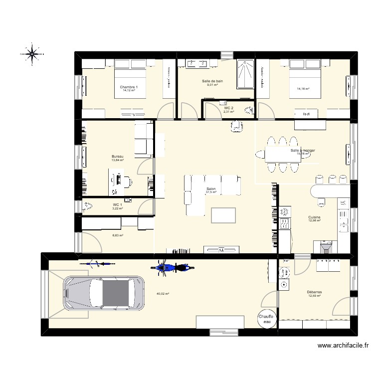 maison 14 FESSEL. Plan de 0 pièce et 0 m2