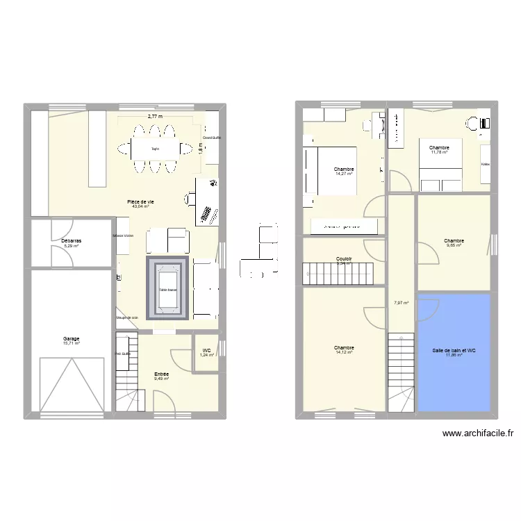 Clos du Vert Champ. Plan de 12 et 150 m² Clos du Vert Champ. Plan de 12 et 150 m²