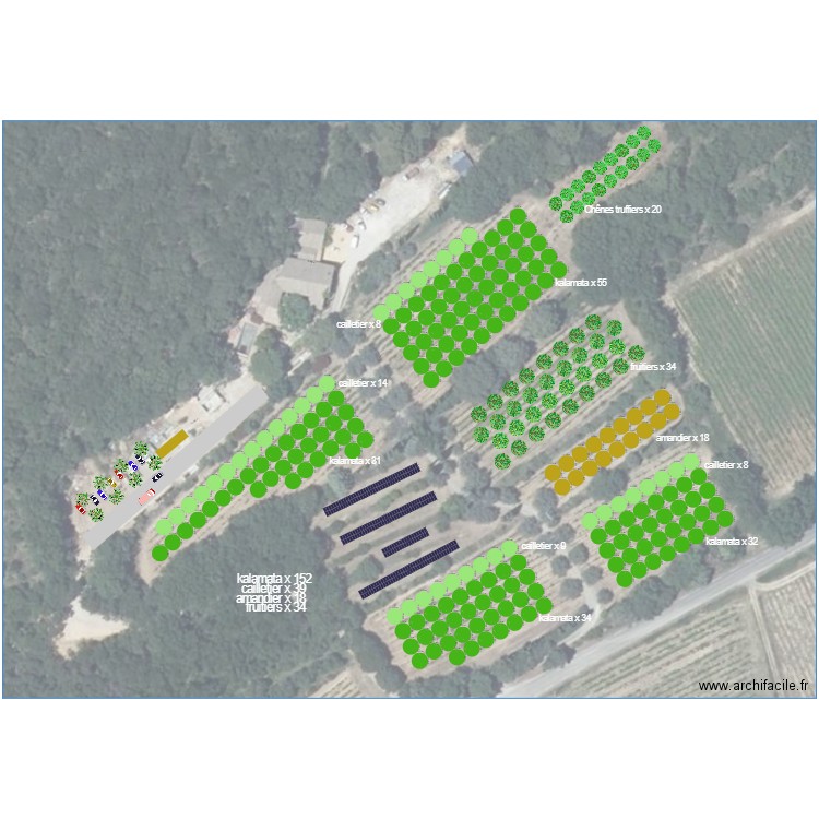 cazelles. Plan de 0 pièce et 0 m2