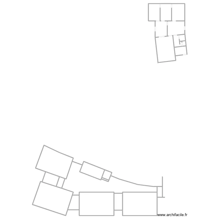 mairie. Plan de 15  et 438 m²