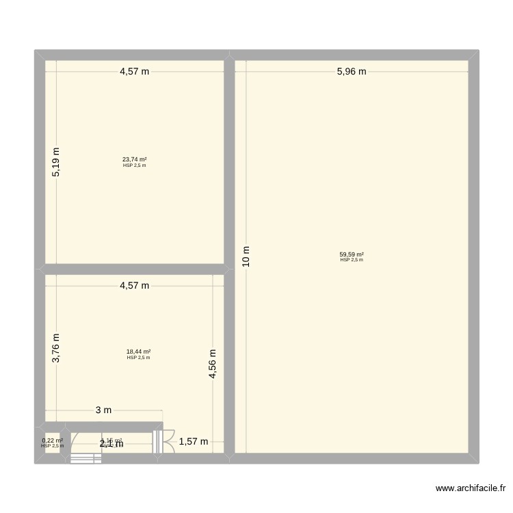 maison 1. Plan de 0 pièce et 0 m2