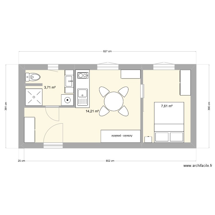 Sketch 1. Plan de 0 pièce et 0 m2