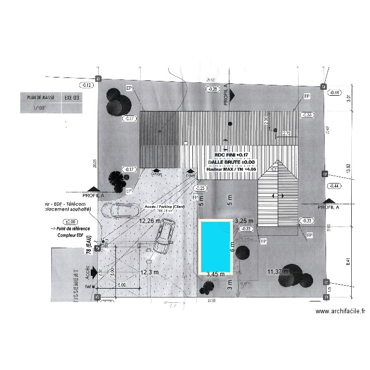 martinent. Plan de 0 pièce et 0 m2