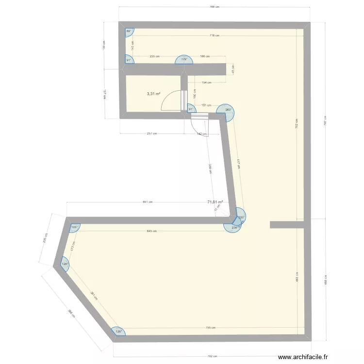 plan petite salle + GRANDE SALLE . Plan de 