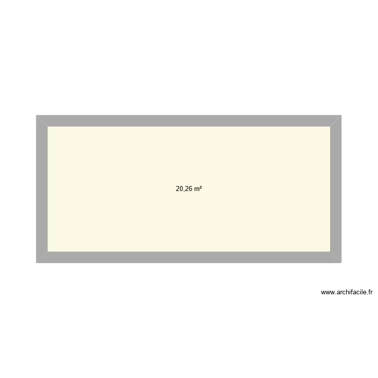 paris. Plan de 2  et 20 m²