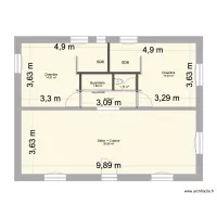 Villa Bellevue - Etat projet - Coté