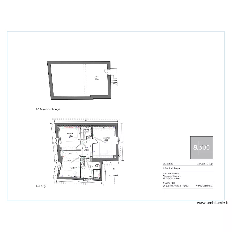 PRISE varsovie etage v2. Plan de 