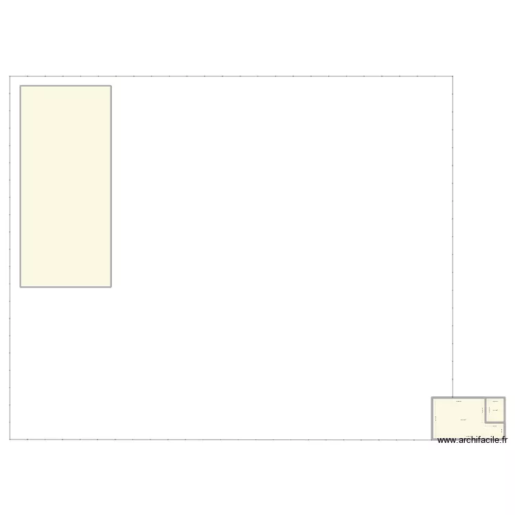 Zone-tech-01. Plan de 3 Pièces et 209 m²