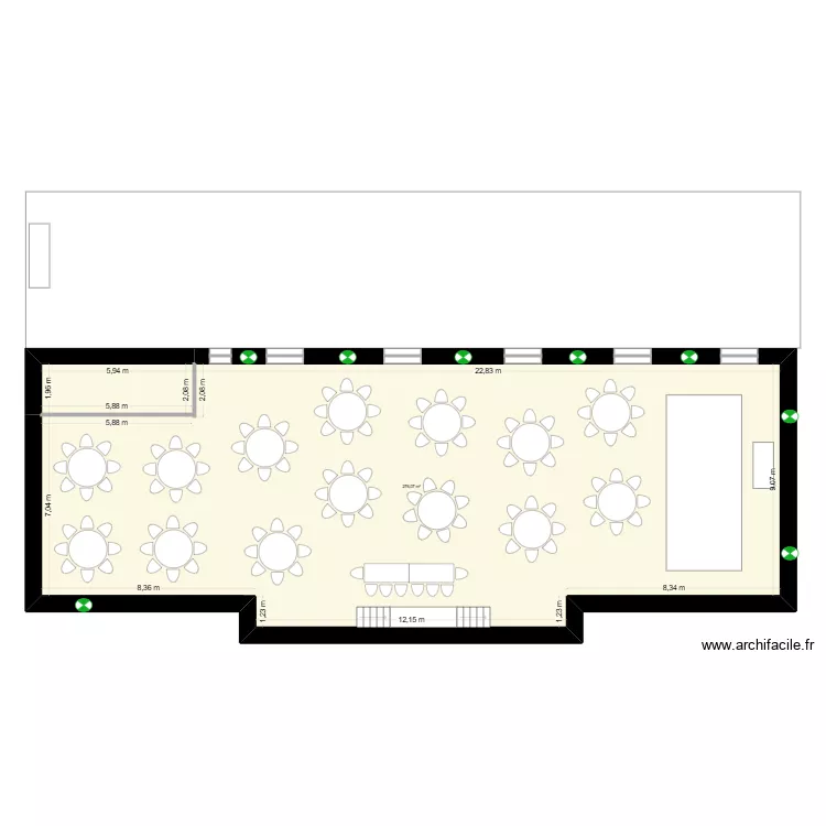 PLAN FLORIVAL. Plan de 1 Pièce et 276 m² PLAN FLORIVAL. Plan de 1 Pièce et 276 m²