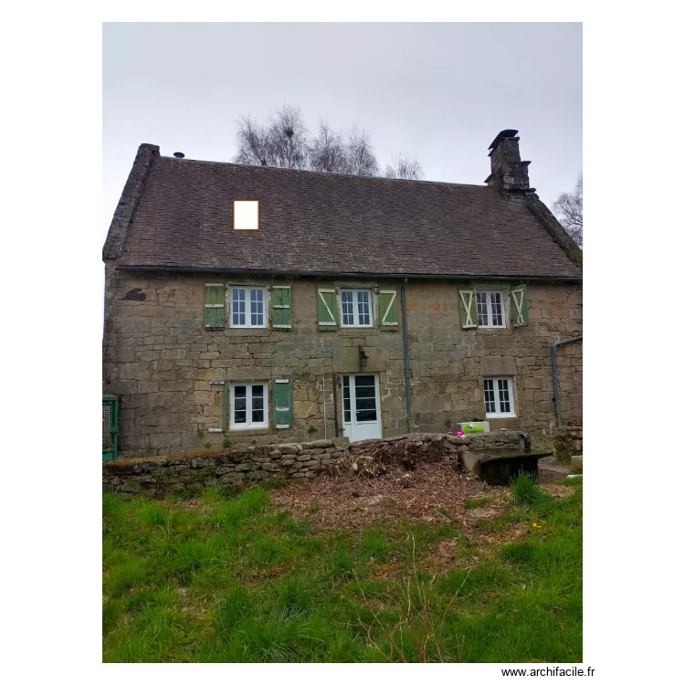 MAISON Chaumeil. Plan de 