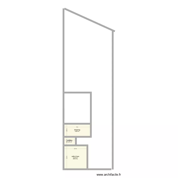 larredorte2. Plan de 3  et 12 m²