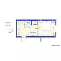 chambre CR plan nu