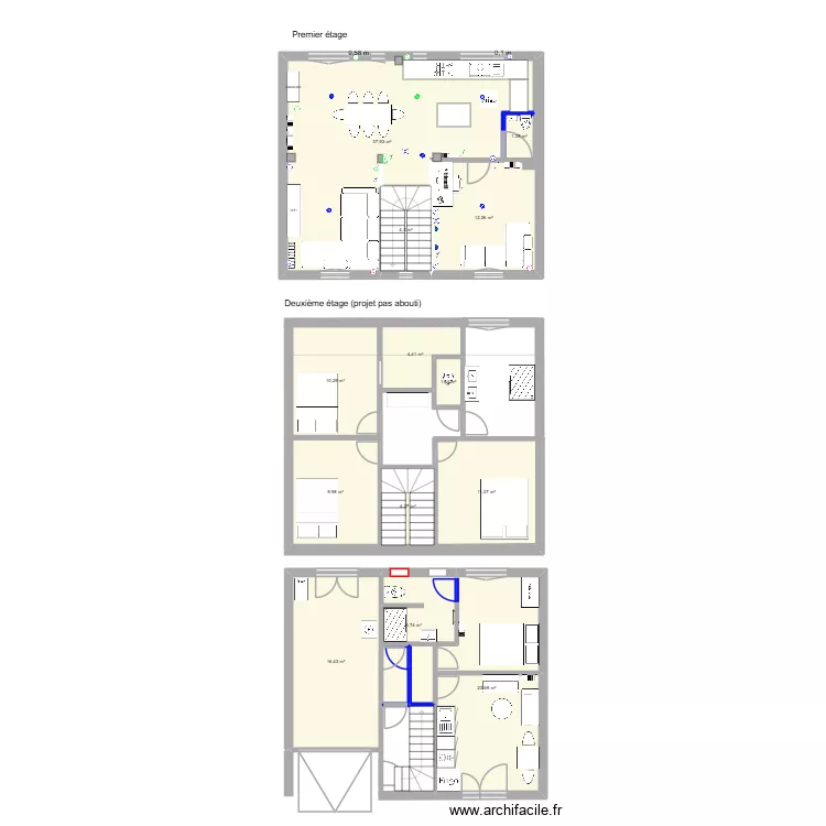 Pierre de Bayard 9 wc autrement. Plan de 