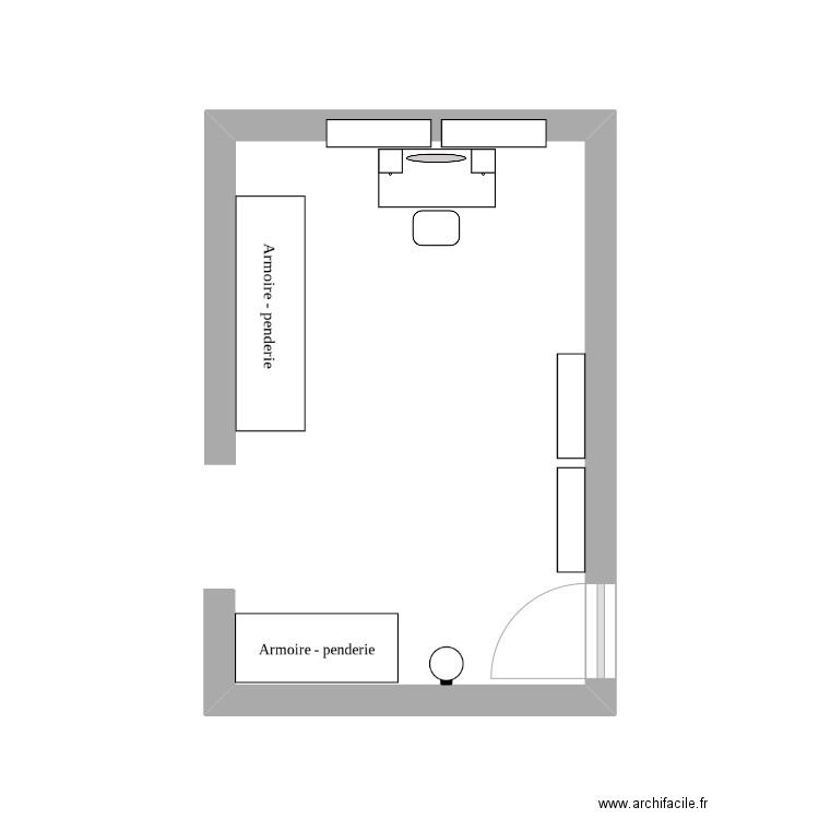 Nouveau bureau. Plan de 0 pièce et 0 m2