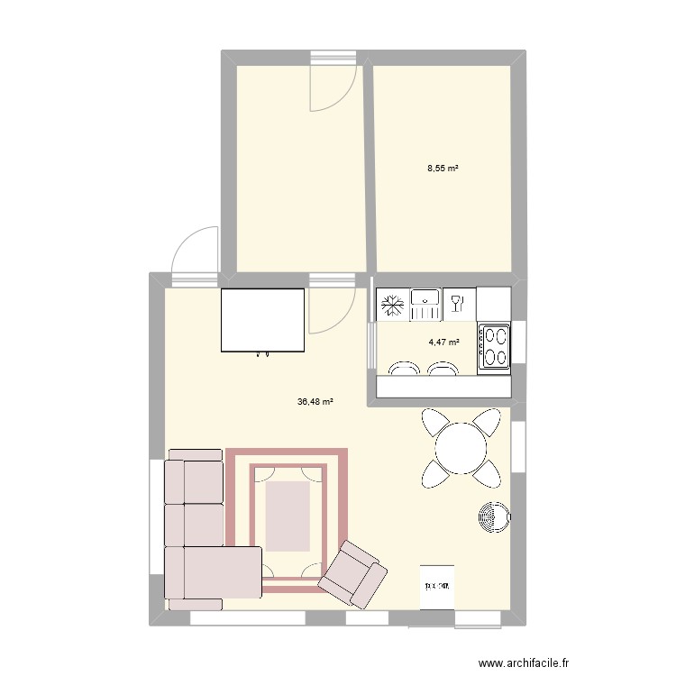 séjour. Plan de 0 pièce et 0 m2