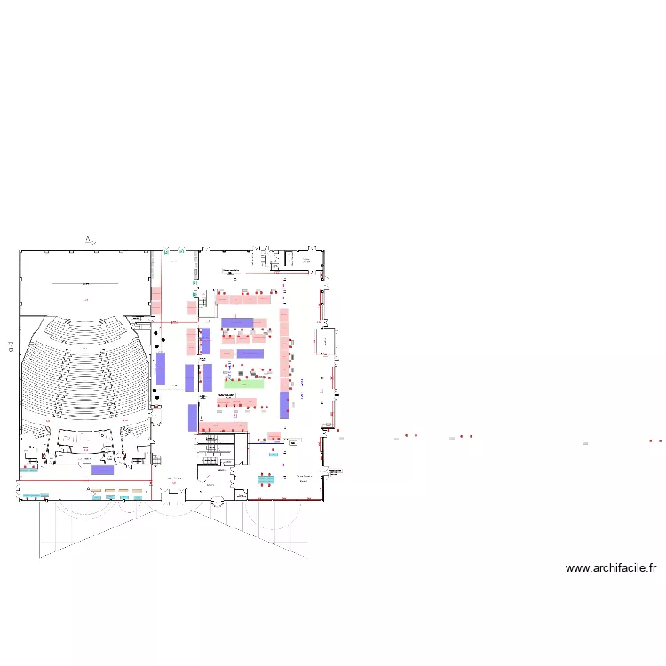 260201 Palais des Congrès. Plan de 260201 Palais des Congrès. Plan de
