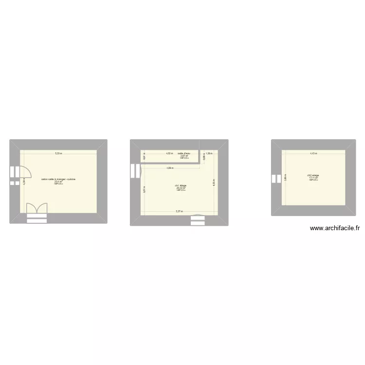 herbert. Plan de 4 et 65 m² herbert. Plan de 4 et 65 m²