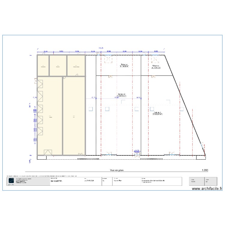 Royan 750 .3. Plan de 5 pièces et 692 m2