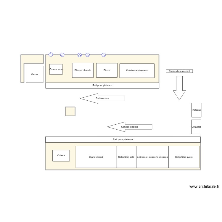 LONZA actuel 2. Plan de 4 pièces et 21 m2