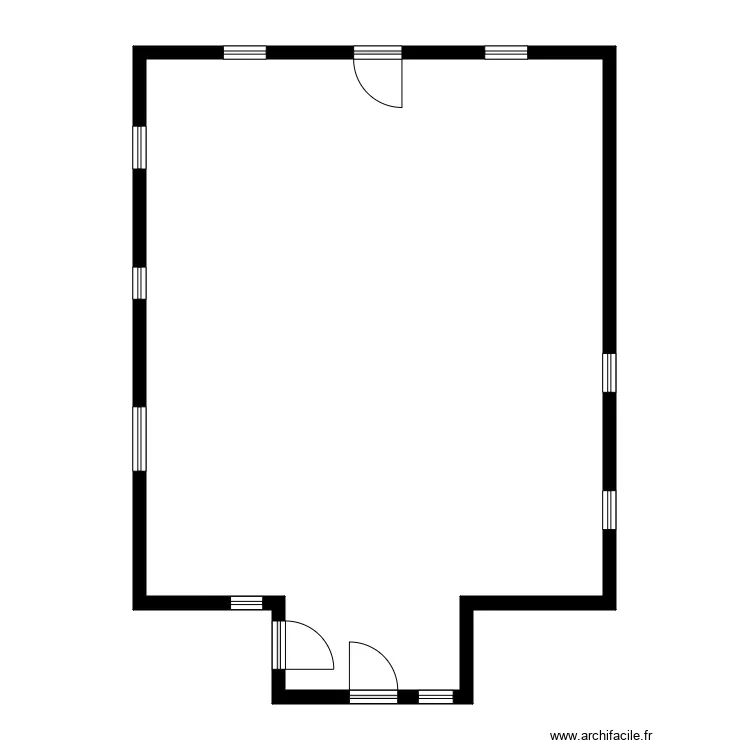 Gari&eacute;py loyer. Plan de 