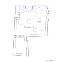 Plan salle et cuisine