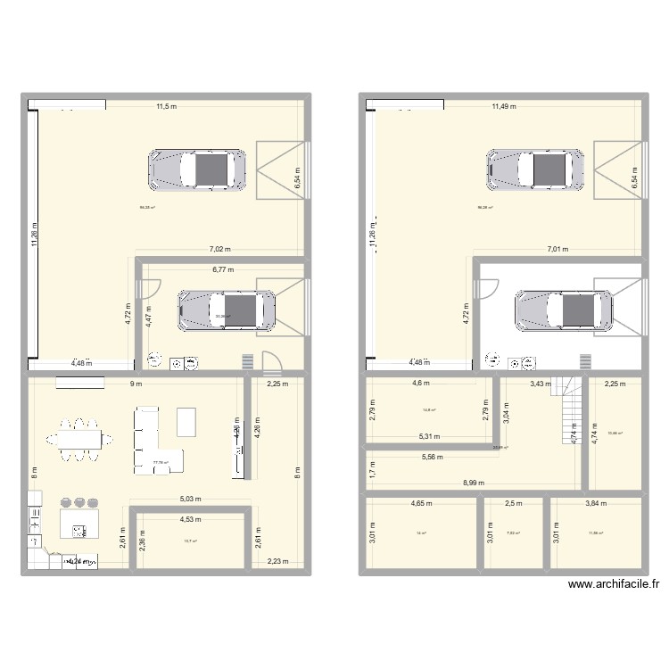 maison. Plan de 0 pièce et 0 m2