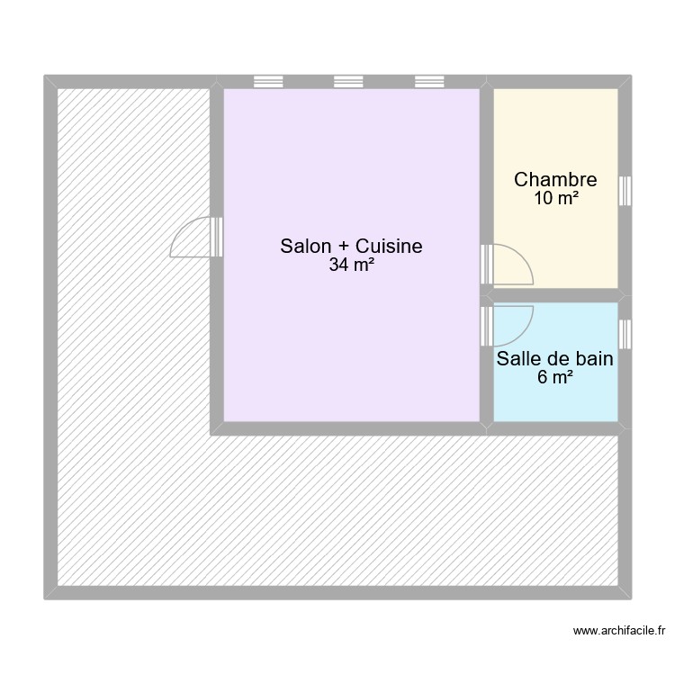 BRANZ. Plan de 0 pièce et 0 m2