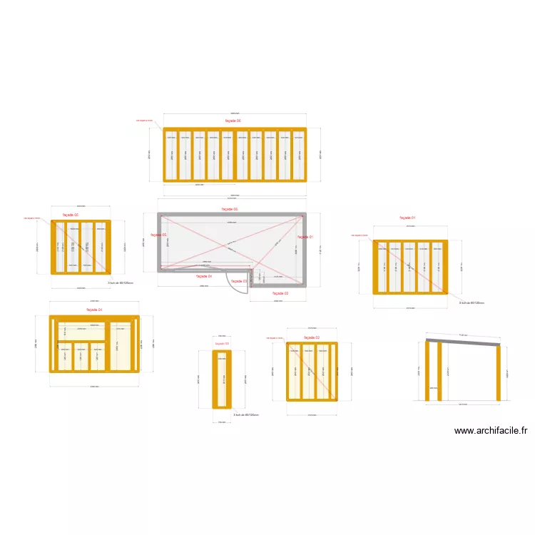 curie fabrication. Plan de 