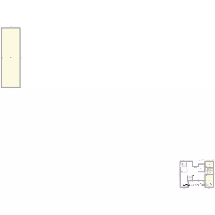 plan rdc clem sa. Plan de 5  et 444 m²