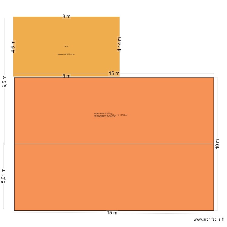 grelonge. Plan de 0 pièce et 0 m2