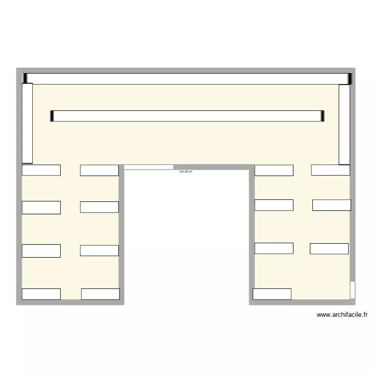 maridat trav&eacute;e choix 2. Plan de 1  et 151 m²
