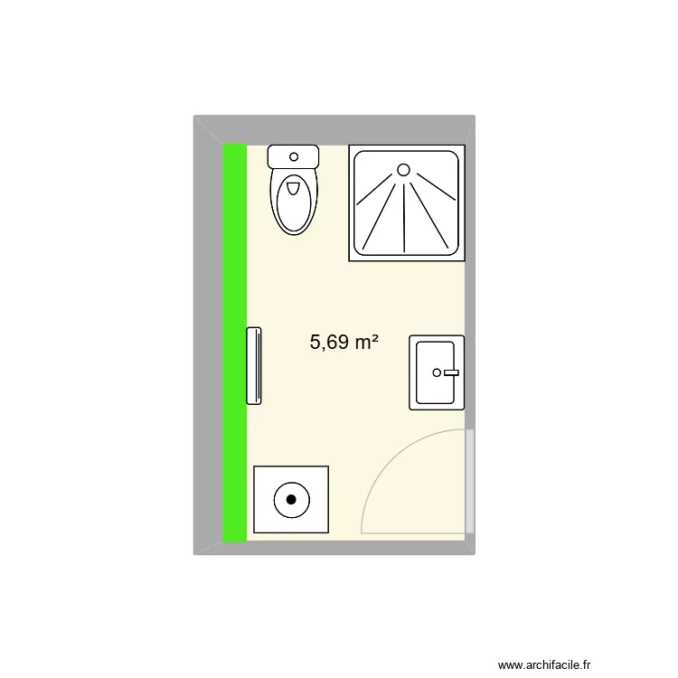 salle de bain Desormais/Decoulare 2. Plan de 