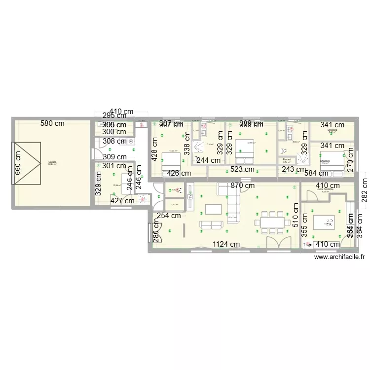 PLAN MAISON 2026. Plan de 25 Pièces et 192 m² PLAN MAISON 2026. Plan de 25 Pièces et 192 m²