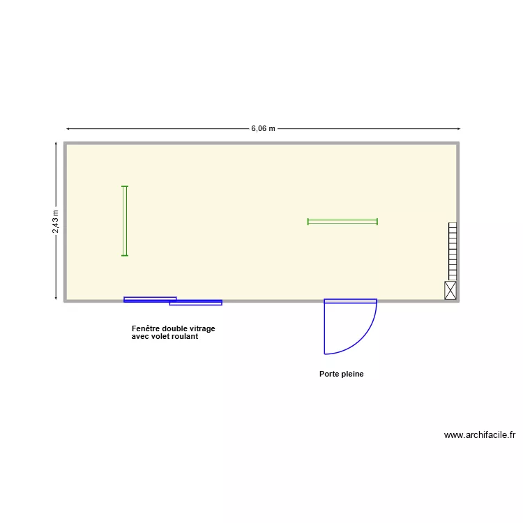 V499 + P.fourches. Plan de 