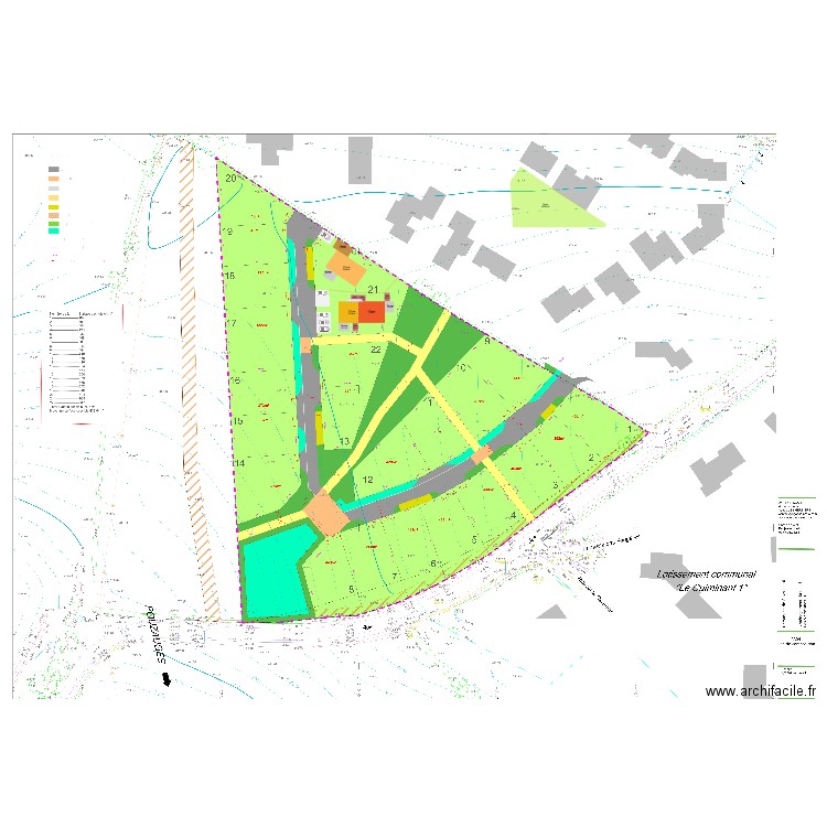 Sèvremont - Les Versennes 2. Plan de 0 pièce et 0 m2