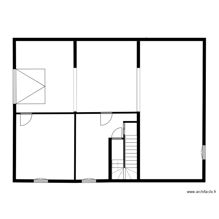LOISY. Plan de 17 pièces et 354 m2